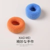 Retro wide-brimmed, high-elasticity hair ties, thick hair bands, colorful towel bands, hair ties, and Korean internet-famous hair accessories Application Scenario